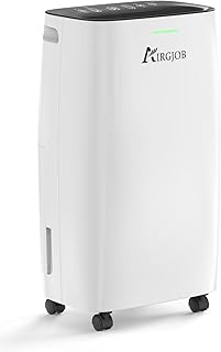 32-Pint Dehumidifier for Basement and Large Room - 2000 Sq. Ft. Quiet Dehumidifier for Large Capacity Room Home Bathroom Basements - Auto Continuous Drain Remove Moisture with Child Lock