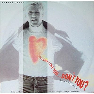 YOU KNOW I LOVE YOU 12 INCH (12" SINGLE) UK WEA 1986