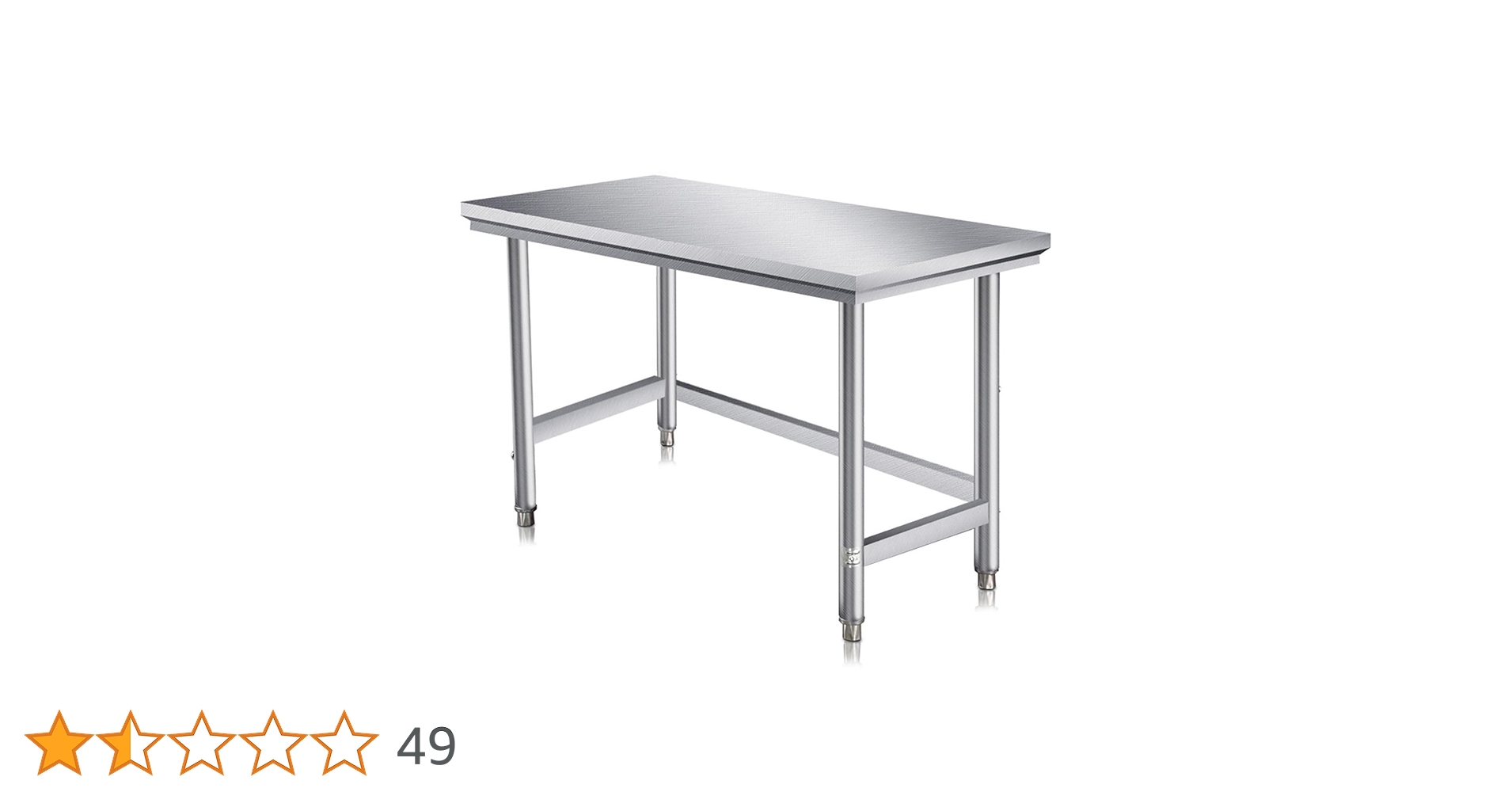 業務用 ステンレススチール作業台38×60×80cm Amazon.co.jp: 業務用 調理台 ステンレス調理台 業務用キッチン