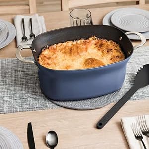 Ninja Foodi PossibleCooker PRO 8.5 Quart Multi-Cooker, with 8-in-1 Slow Cooker, Dutch Oven, Steamer & More, Glass Lid & Integrated Spoon, Nonstick, Oven Safe Pot to 500°F, Navy (Blue) Ninja Foodi PossibleCooker PRO 85 Quart Multi Cooker with 8 in 1 Slow Cooker Dutch Oven Steamer More Glass Lid Integrated Spoon Nonstick Oven Safe Pot to 500F Navy Blue