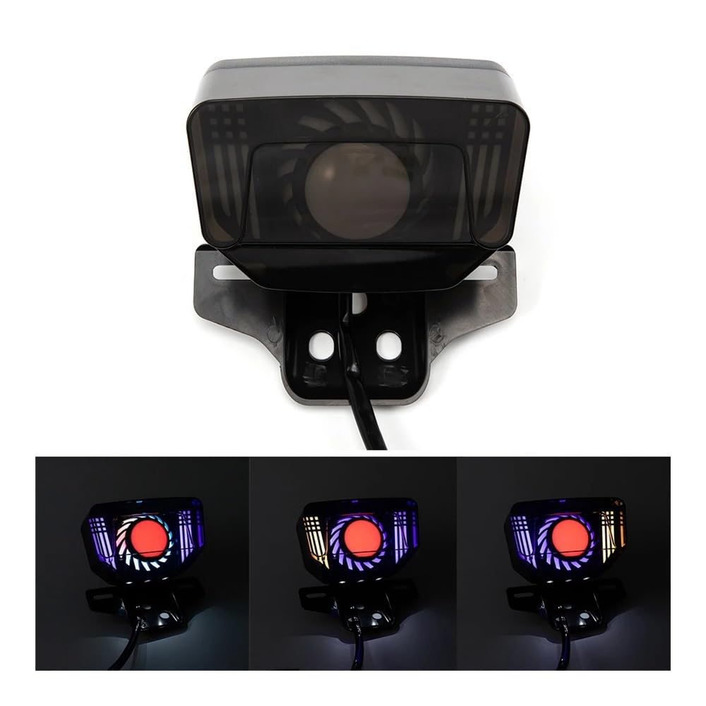 Moto Per Luci Stop Fanale Posteriore Per Accessori Per Moto Integrazione LED RGB Luci Freno Indicatori Di Direzione Componenti Per TMX125/155 CG125