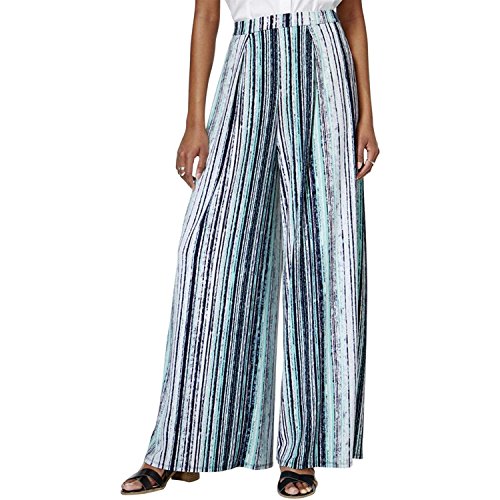 Striped Wide Leg Pants - Main Image