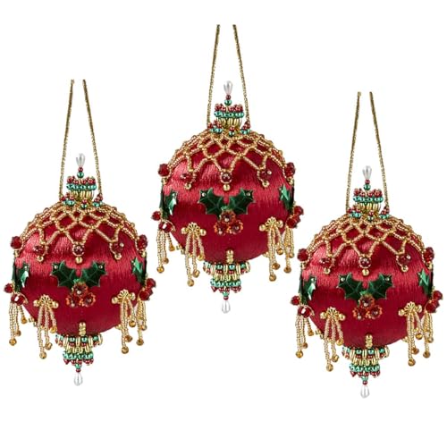 Herrschners Yuletide Holly Ornament Kit