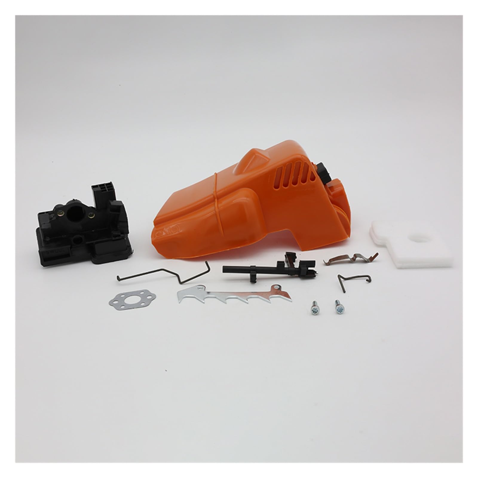 Juego de varillas de eje de punta de parachoques de filtro de aire de cubierta superior apto for Stihl MS180 MS170 MS 018 017 180 170 piezas de sierra de cadena de motosierra de gasolina