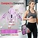 Thigh Trainer Thigh Exerciser for Women, 10-100lb Adjustable Resistance Pelvic Floor Trainer with Leg Band & Poster for Kegel Exercise, Inner Thigh Exerciser for Postpartum Rehabilitation Home Gym