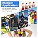 FDJZKFDU Knee Pads Knee Pads For Volleyball Yoga Women Kids Men Patella Brace Support Kneepad Fitness Protector(Black,L)