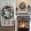 XLAQ Farmhouse Window Frame Wall De...