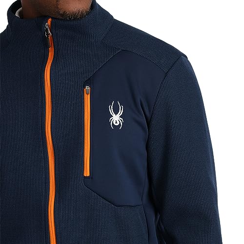 Image of Spyder Men's Bandit Hybrid Full Zip Mid Layer Jacket
