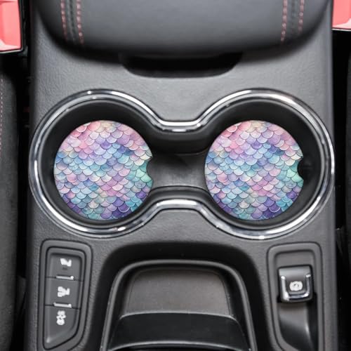 Portavasos para Auto Cerámico Absorbente 2 Piezas miniatura 1