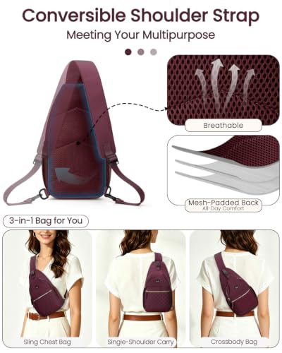 Image of Vankor Hands-free Crossbody Sling Bags for Women Stylish Cute Look