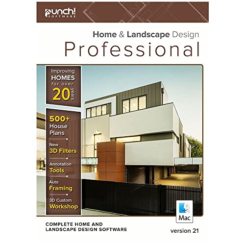 Punch Home & Landscape Design Professional v21 [Mac Download]