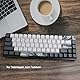 JSJT Tinte Lotus Tastenkappen 140 Tasten Deutsches Tastenkappen PBT OEM Profil Tastenkappe (nur Tastenkappe) für 61/68/84/87/96/108 Cherry MX Switches ANSI/ISO-Layout Mechanische Tastaturen