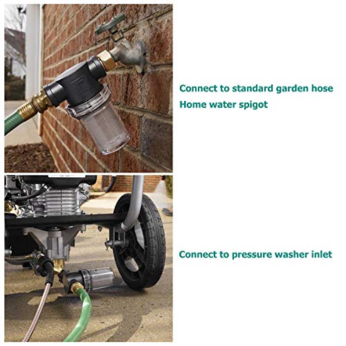 Creexeon Garden Hose Filter For Pressure Washer Inlet Water thumb #4