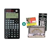  HP 300s Plus + CD de aprendizaje CALCUSO (en alemán) + Kit de geometría
