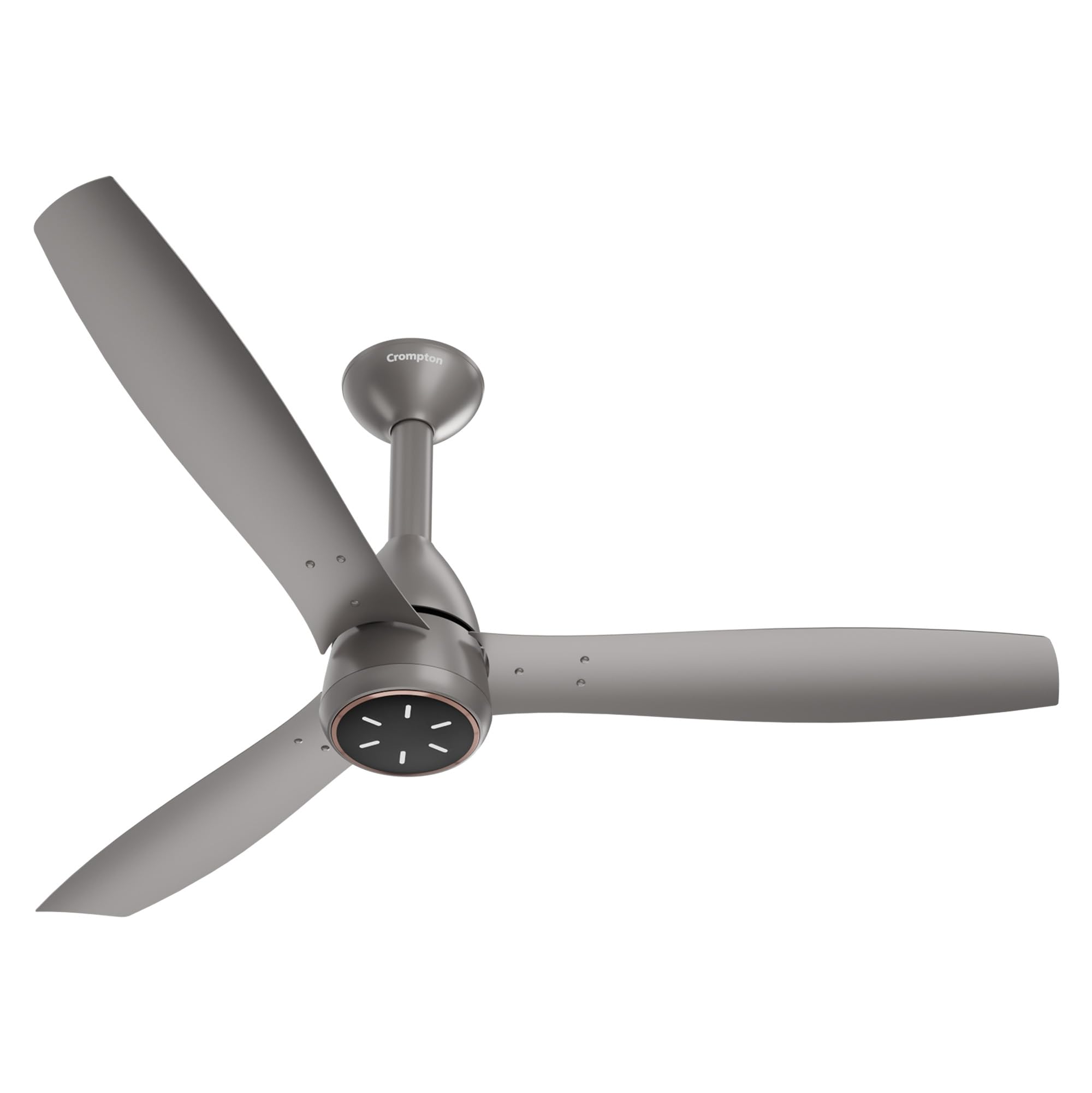 crompton energion grace 1200mm bldc ceiling fan | point anywhere remote control | bee 5 star rated energy efficient | superior air delivery | 4* year manufacturer warranty | mauve desert