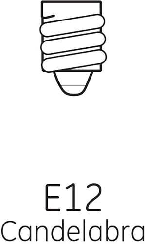 Miniatura 4 de GE Lighting VintaStyle - Bombilla LED, 3 vatios (equivalente a 40 vatios), luz cálida para vela, vidrio ámbar, base de candelabro (1 unidad)