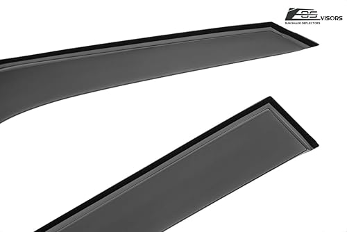 Miniatura 5 de Repuesto para Land Rover Range Rover Sport 2014-2022  Viseras EOS con cinta adhesiva estilo ventilación lateral visera ventana deflectores protector