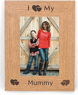 I Heart My Mummy Love 6x4 Portrait Picture Photo Frame Photoframe Gifts From Son Daughter Kids Birthday