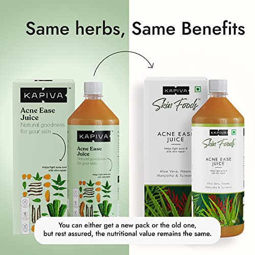 Image of Kapiva Acne Ease Juice Pack of 1Litre