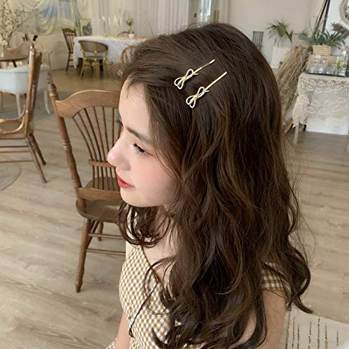 inSowni 30 Pack/15 Pairs Gold Metal Alligator Hair Clips Barrettes Bobby Pins Leaf Flower Butterfly Decorative Accessories for Women Girls - Image 2