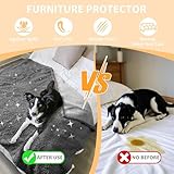Pawsee Wasserdicht Hundedecke Katzendecken Waschbar, wasserdichte Decke für Unterwegs Hundesofa Schutzdecke Sofa Überwurf, Flauschig Hundedecke für Miniaturhunde Kleine Hunde Katzen,XS 75 x 60cm