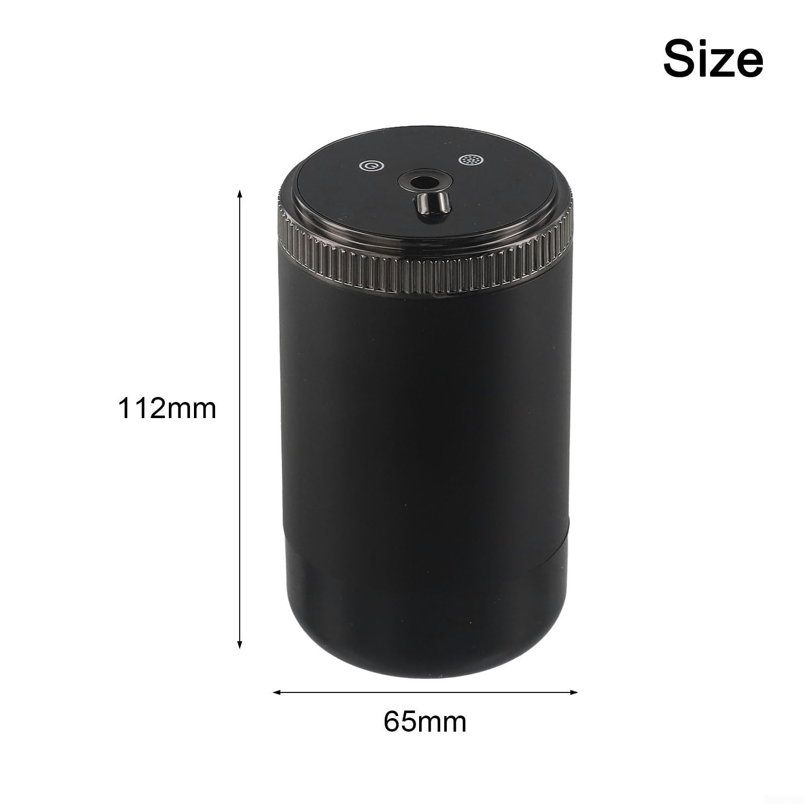 Diffusore di Deodorante per Auto Intelligente Ricaricabile Portatile a 5 Livelli Regolabile diffusore di aromi con Luce Pick-up Top Stellato per Veicoli
