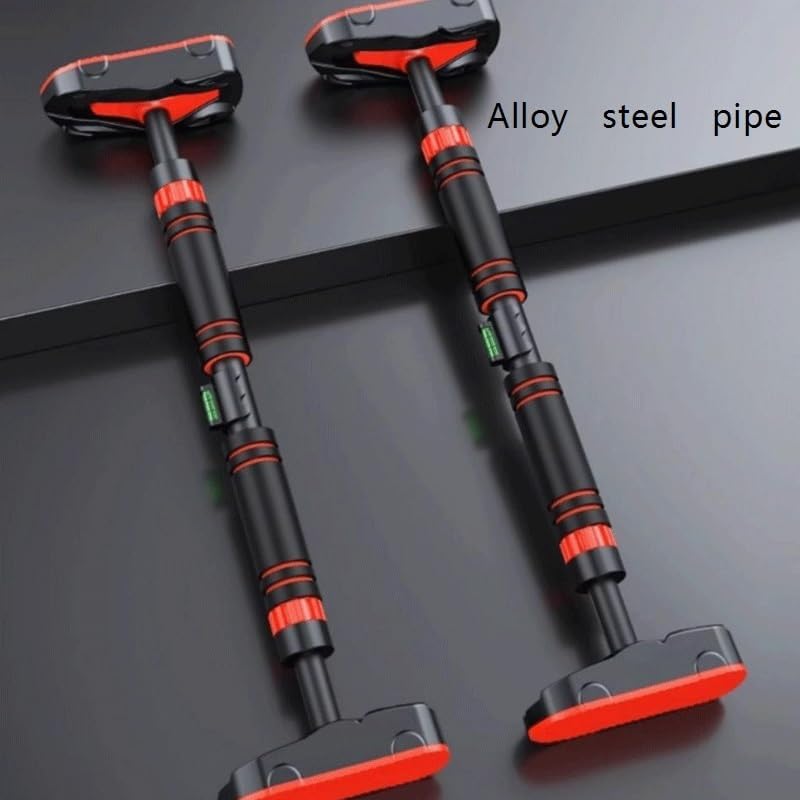 Single Bar Indoor Home Exercise for Pull Ups Without Holes Mounted The Wall Above The Door