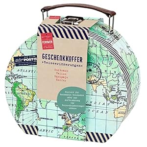 moses. Fernweh Geschenkkoffer Reiseerinnerungen, Geschenkbox Geldgeschenke und Reisegutscheine, Deko Mini-Koffer zum…