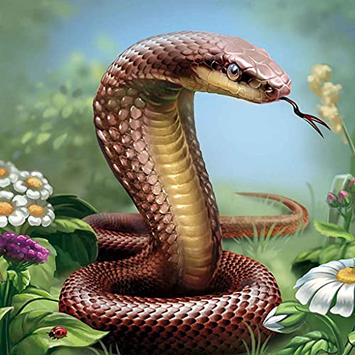 Couverture flanelle serpent impression 3D douce au toucher toutes saisons - 4