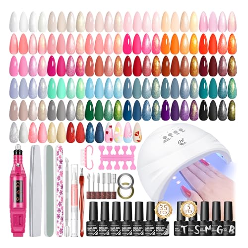 PEACECOLOR Gel Nail Polish Kit