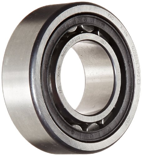 Fag Nj2207E-Tvp2-C3 Cylindrical Roller Bearing, Single Row, Straight Bore, Removable Inner Ring, Flanged, High Capacity, Polyamide/Nylon Cage, C3 Clearance, Metric, 35Mm Id, 72Mm Od, 23Mm Width #TOP11