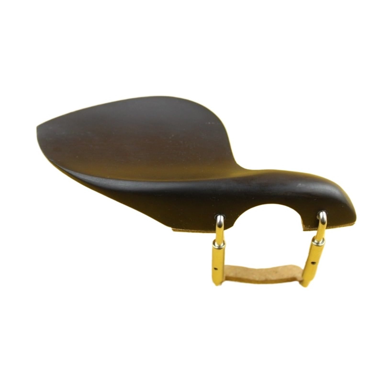 Mentonera para Violín 5 uds ébano violín mentón resto 4/4-1/4 tamaño parte accesorios con soporte estándar hombro almohadilla(4-4 size)