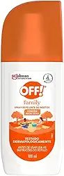 OFF! Family Spray Repelente de Insetos e Mosquitos, 100ml
