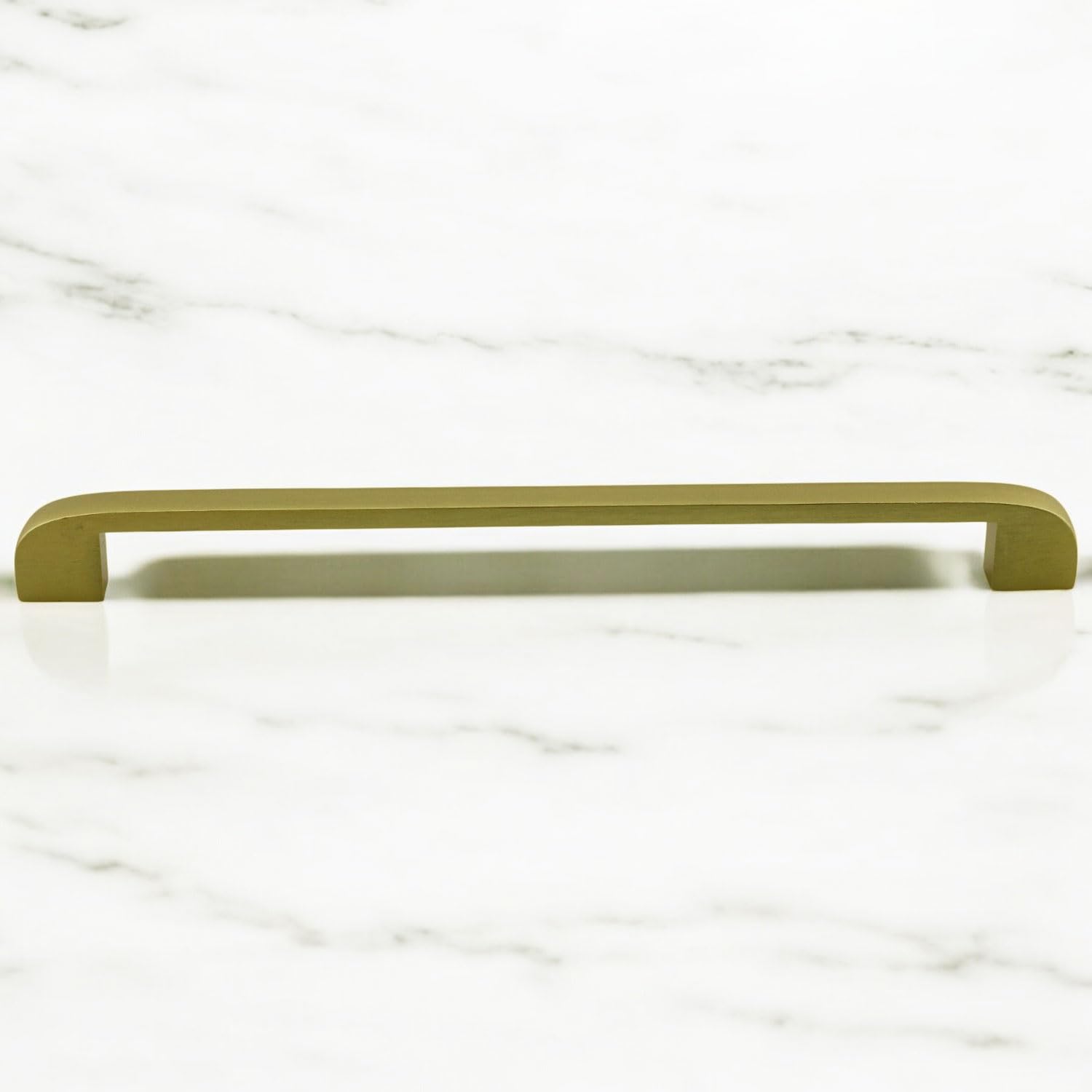 Zehra (224 mm - 22.4 cm) Mat Gold Metal Mobilya Mutfak Çekmece Dolap Dolabı Kulbu Kulpu Kulpları