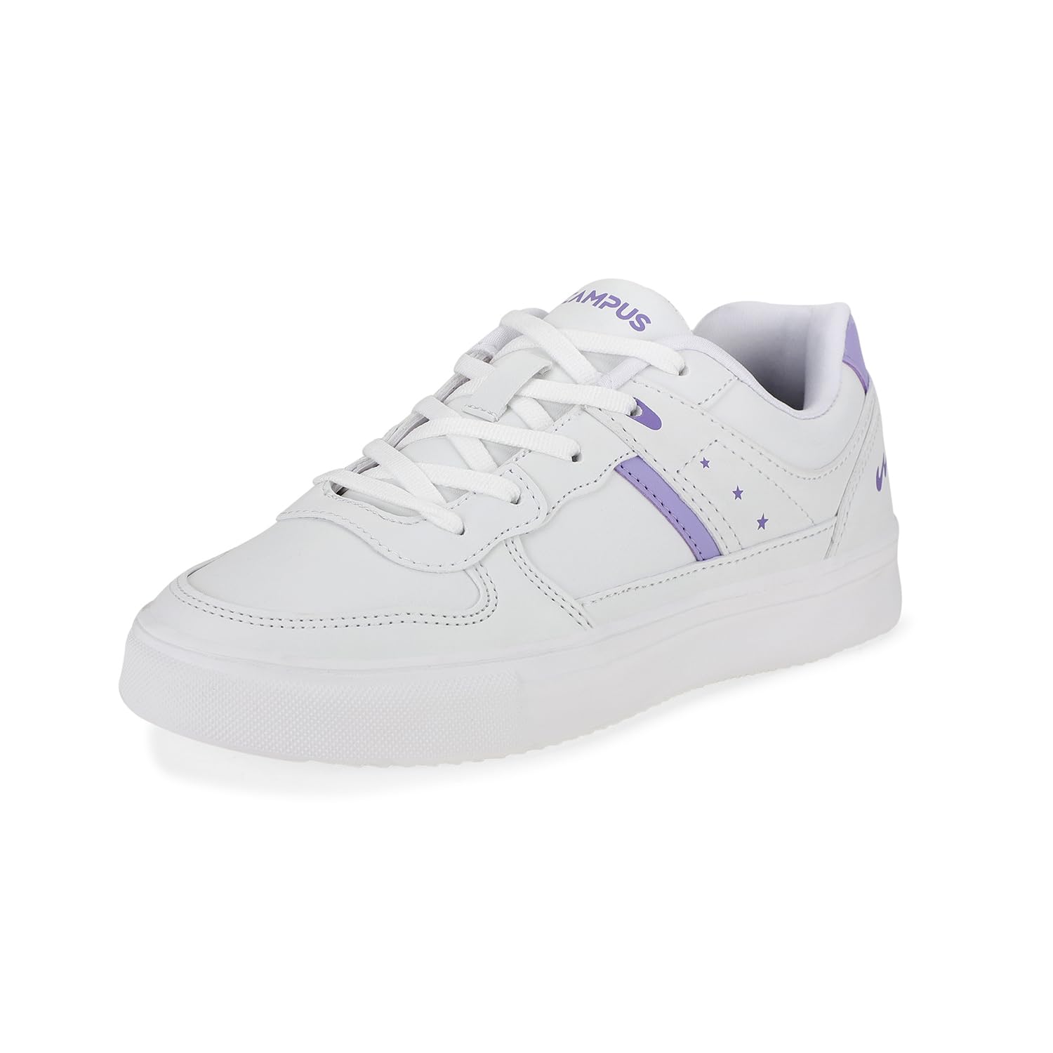 Campus OGL-01 Sneakers for Women | Comfortable and Cool White Sneakers | Supportive Memory Tech Lite Insole with Water-Resistant Upper | Lace-Up Casual Shoes (B0CGM7R35R) Amazon Price History, Amazon Price Tracker