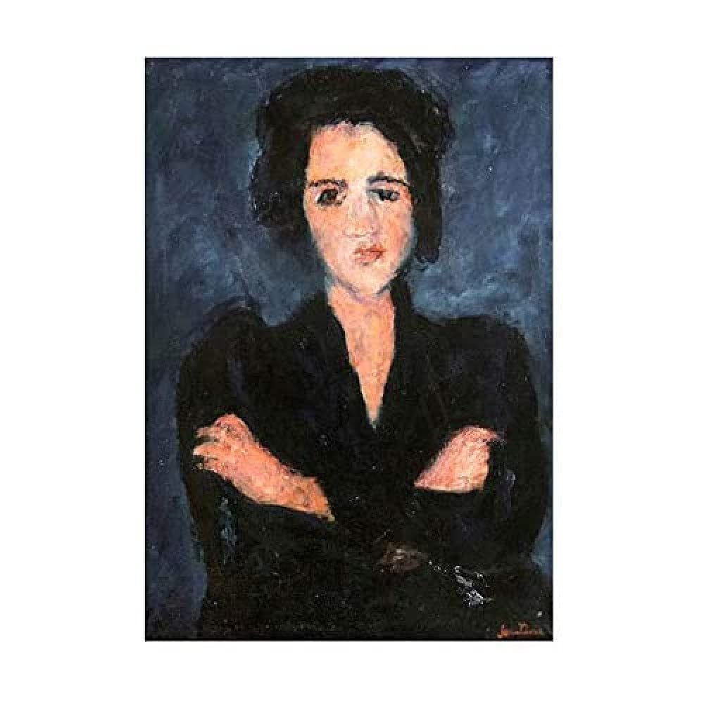 Wee Blue Coo Chaim Soutine Portrait Eva Wall Art Print