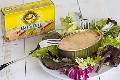Hoya Santoña Bonito del Norte - Pack 5 latas de 112g (560g). Conserva Gourmet de Bonito del Norte del Cantábrico en Aceite de Oliva.