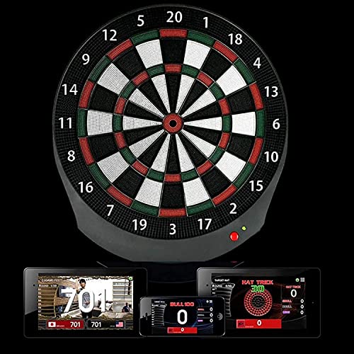 CFDZCP Partyspiele Mit Elektronischer Dartscheibe, 6 Sichere Soft-Darts-Spielautomaten Mit LED-Anzeige, Enthält Eine Vielzahl Klassischer Dartspiele, Damit Ihre Indoor-Aktivitäten Spaß Machen – Bild 3