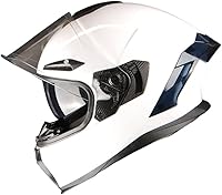 Vista 49 de 1Storm Motorcycle Full Face Helmet DOT Adults Street Bike Dual Visor Sun Inner Shield HJAH15: Ghost Red