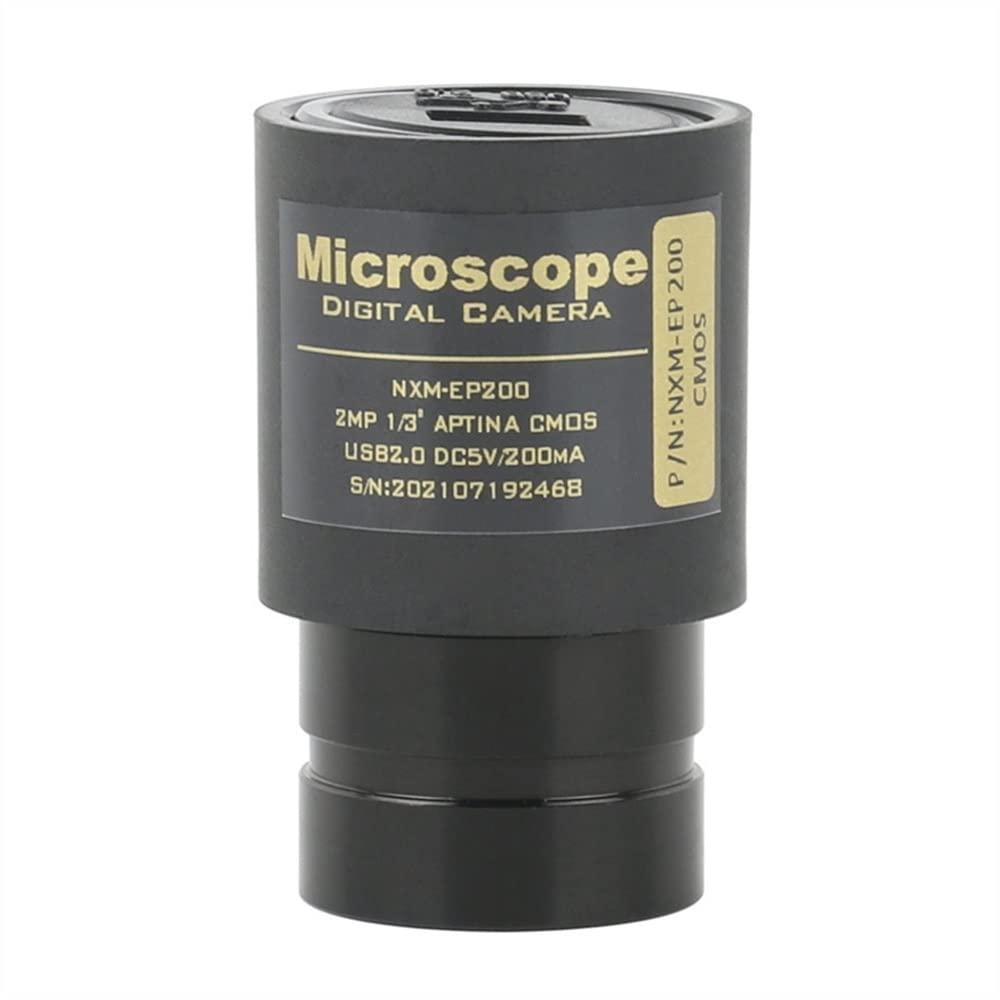 Microscope 2MP 5MP USB Digital Eyepiece Camera Stereo Biological Microscope Industrial Video Camera Free Driver + Adapter 23.2 30 30.5 mm(5.0MP)