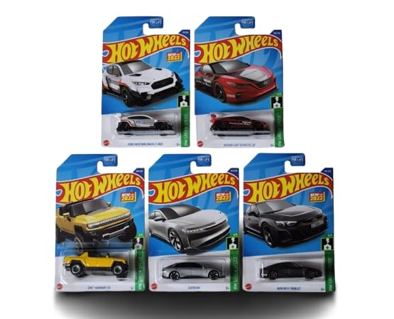 Hot Wheels Electric Vehicle 5-Pack