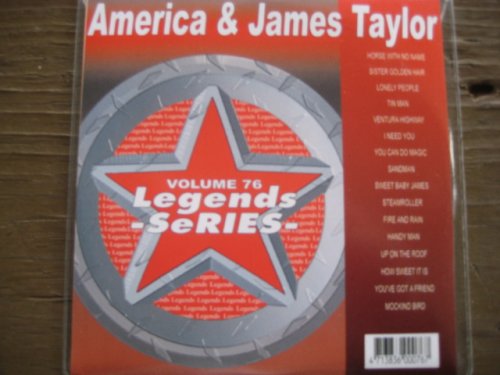 LEGENDS Karaoke CDG #76 ALL Hits of AMERICA & JAMES TAYLOR