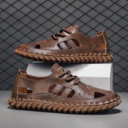 Mens beach sandals nonslip shoes durable rubber soles hiking shoes summer casual shoes suitable for daily leisure and outdoor walks2