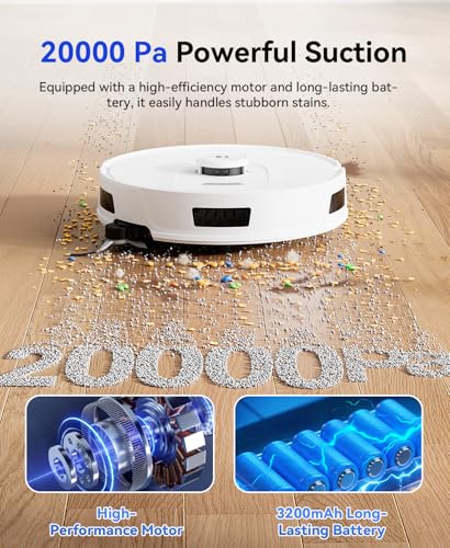 Robot Vacuum with Self-Emptying Station