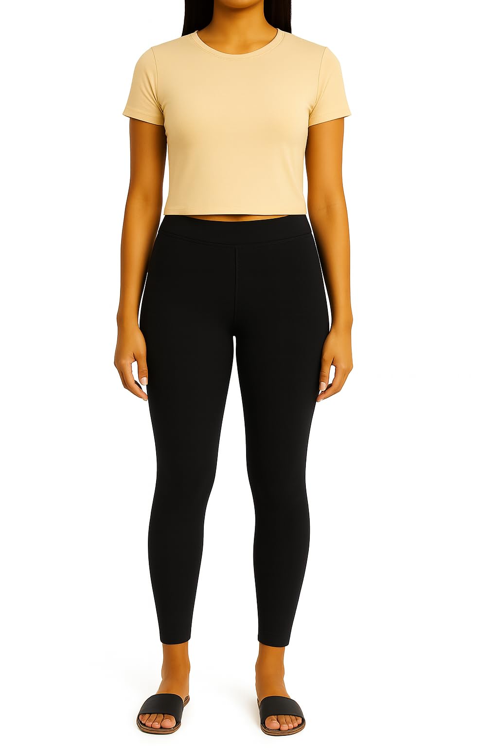 Women’s Ankle-Length Leggings | 4-Way Stretchable & Bio-Washed-picture-27