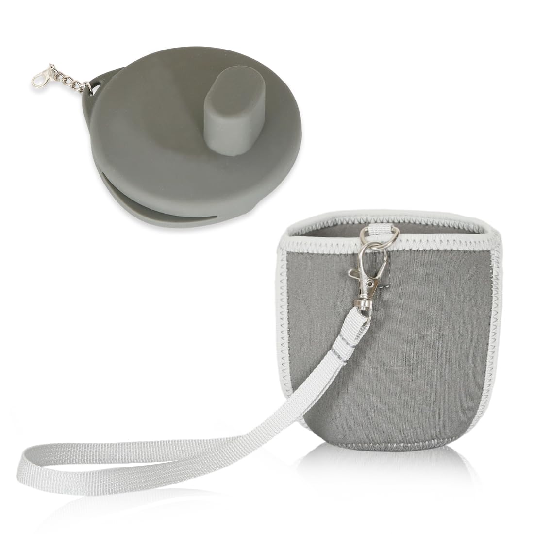 Dysphagia Protective Sleeve & Silicone Cover Set (Cup NOT Included) - Portable Accessory for Swallow Cups, Safe & Discreet for Adults