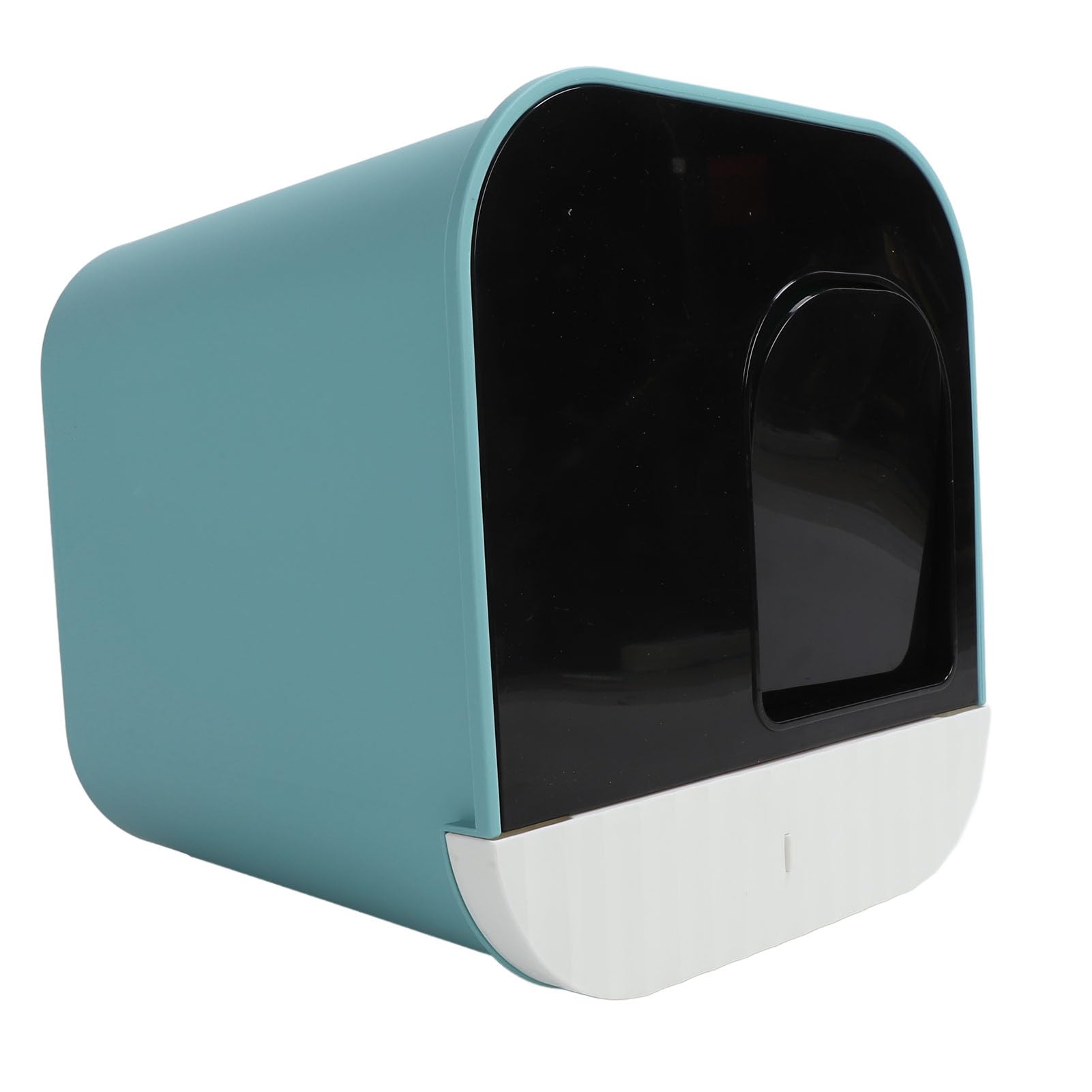Arenero para Gatos con Cubierta 22L para Control de Olor con Carbón Activo de Doble Entrada Arenero Cerrado para Gatos Medianos y Grandes, Hogar, Espacios Pequeños, Limpieza Fácil