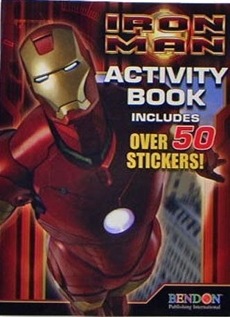 Iron Man Activity Book
