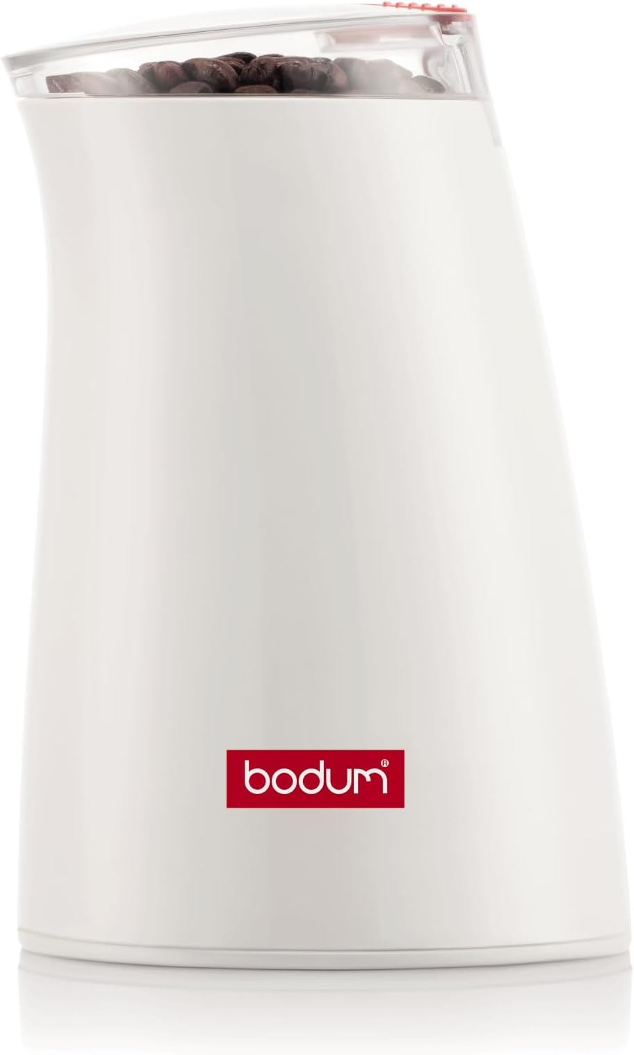 Bodum C-Mill Electric Blade Coffee and Spice Grinder, Stainless Steel Blade, White