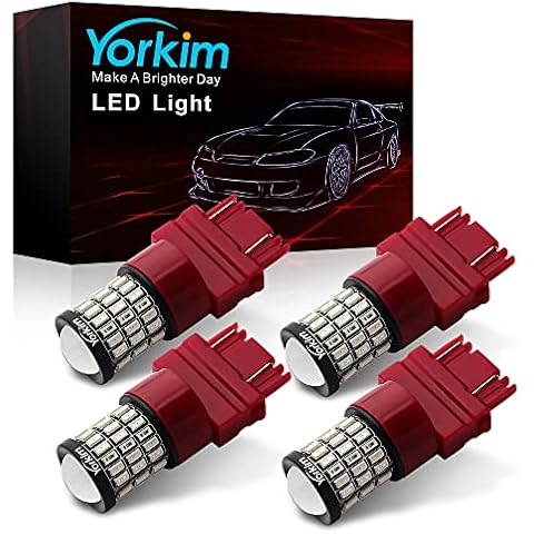 Yorkim 3157 Red Led Bulbs Cover